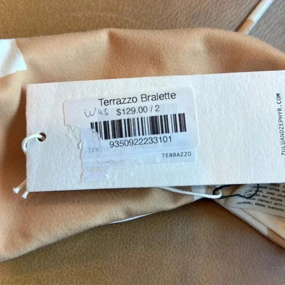 Zulu and Zephyr Terrazzo Bralette - Picture 5 of 5